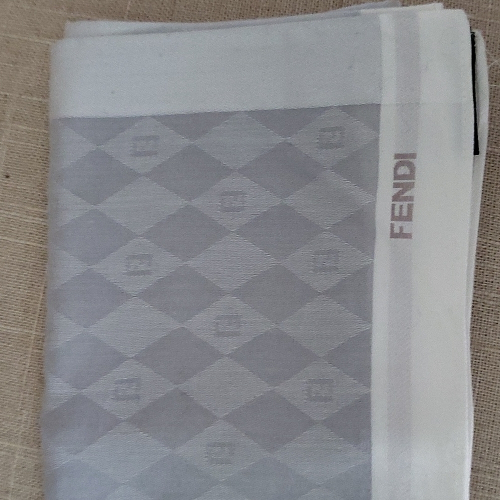 Fendi 18×18 inch Cotton Scarf